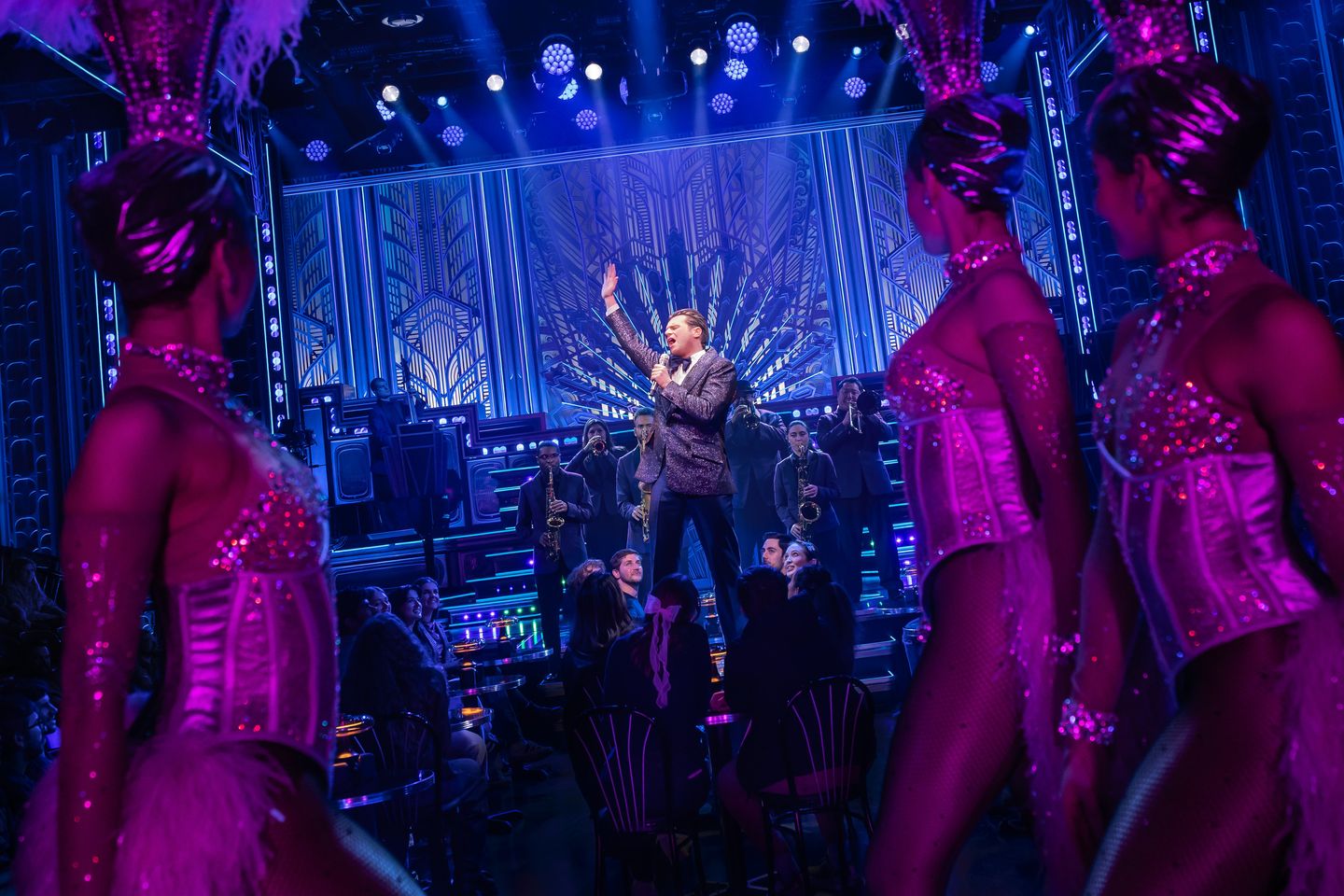 Performer on stage