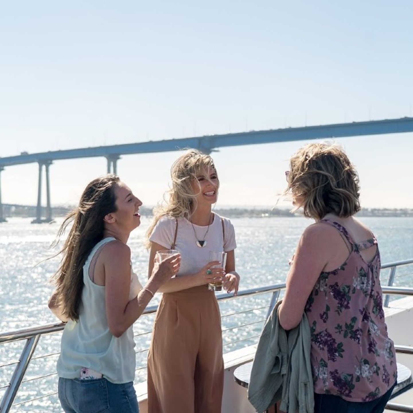 Friends on Scenic Cruise
