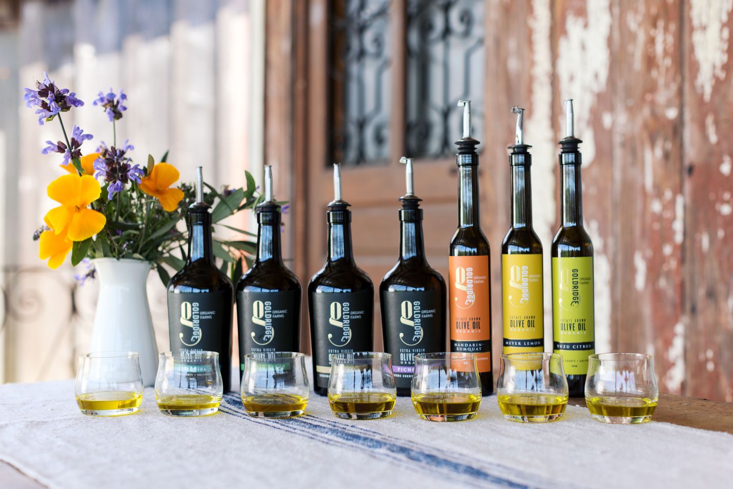 Olive oil selection