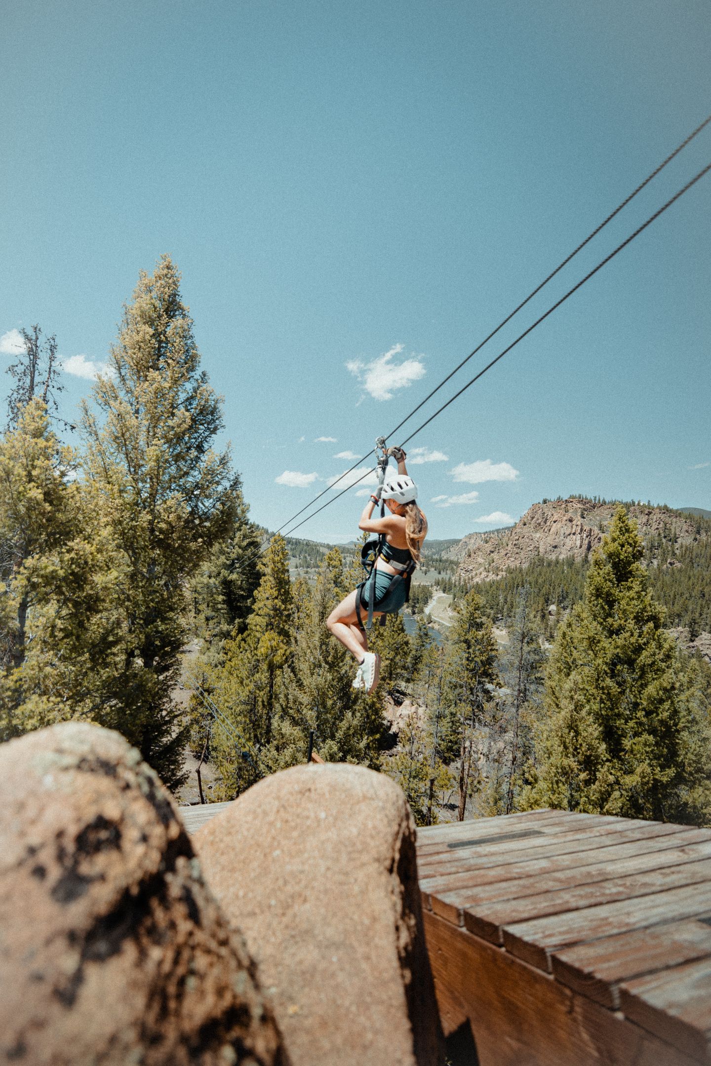 Ziplining