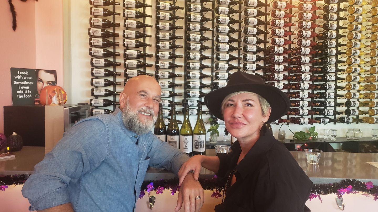 Couple at winery