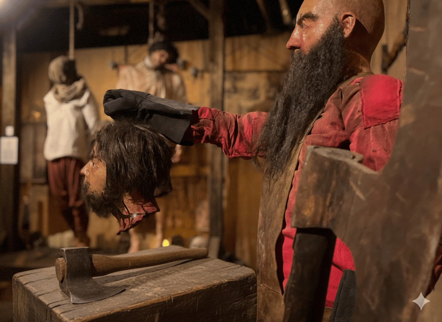 Butcher with Head