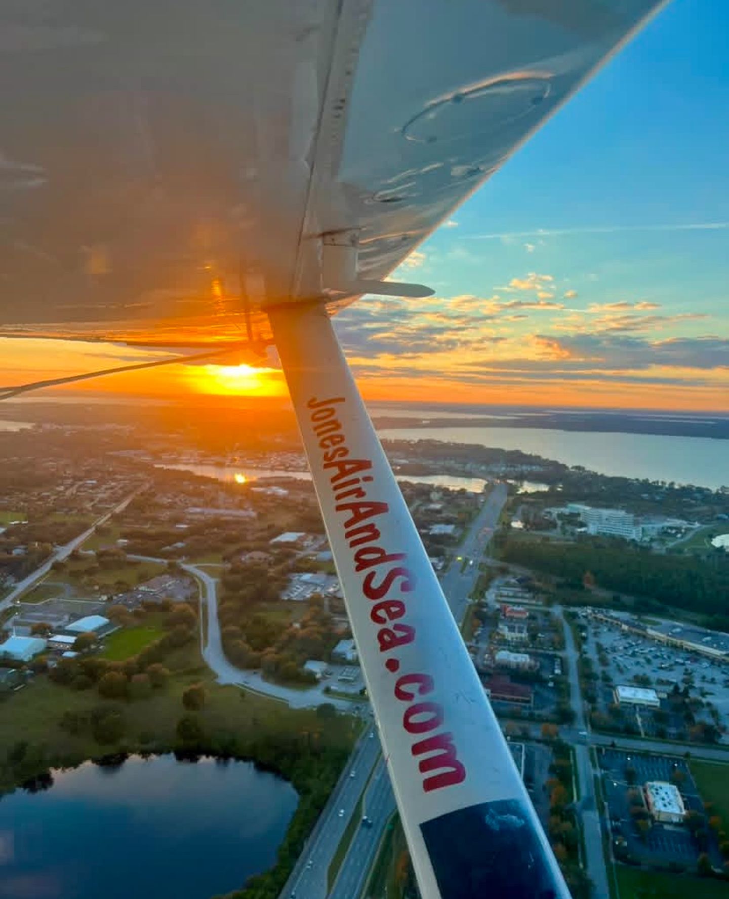Views from plane