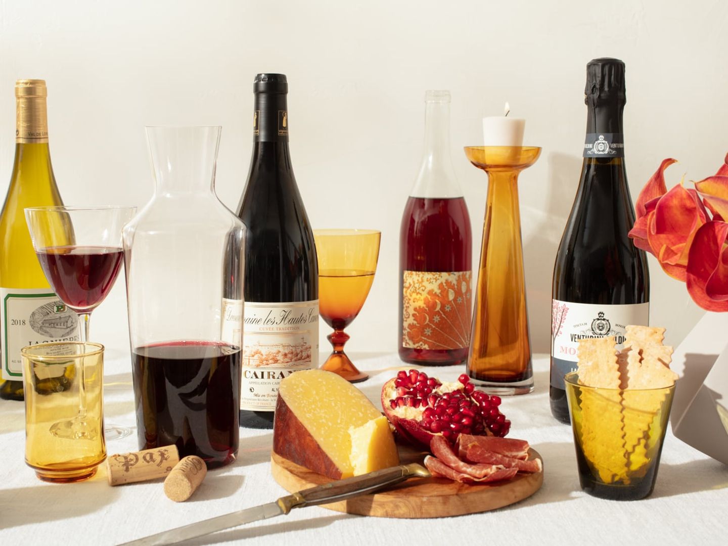 Wines with cheese