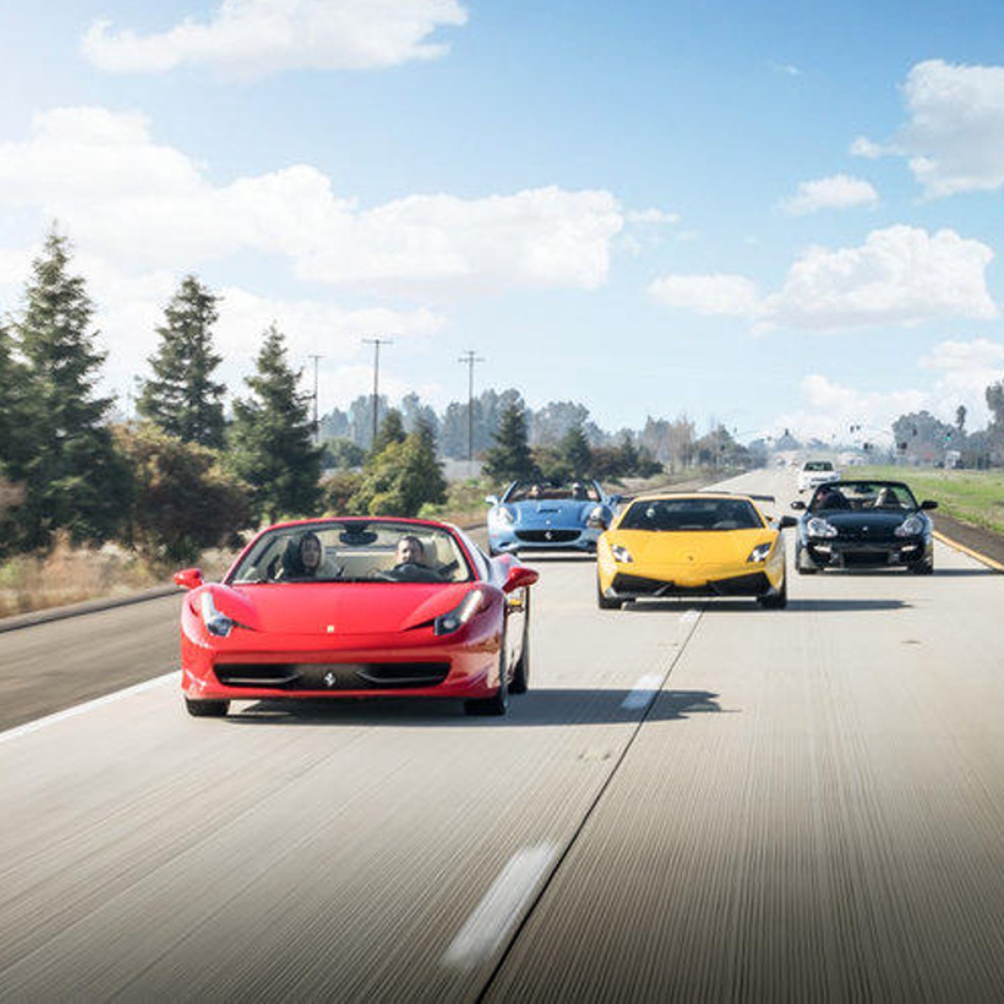 30-Mile Tour cars