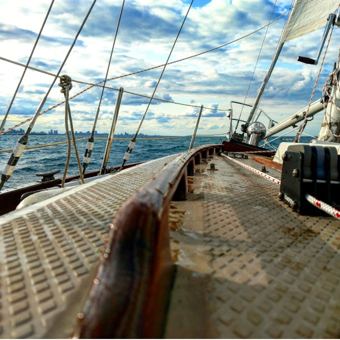 Deck of Boat