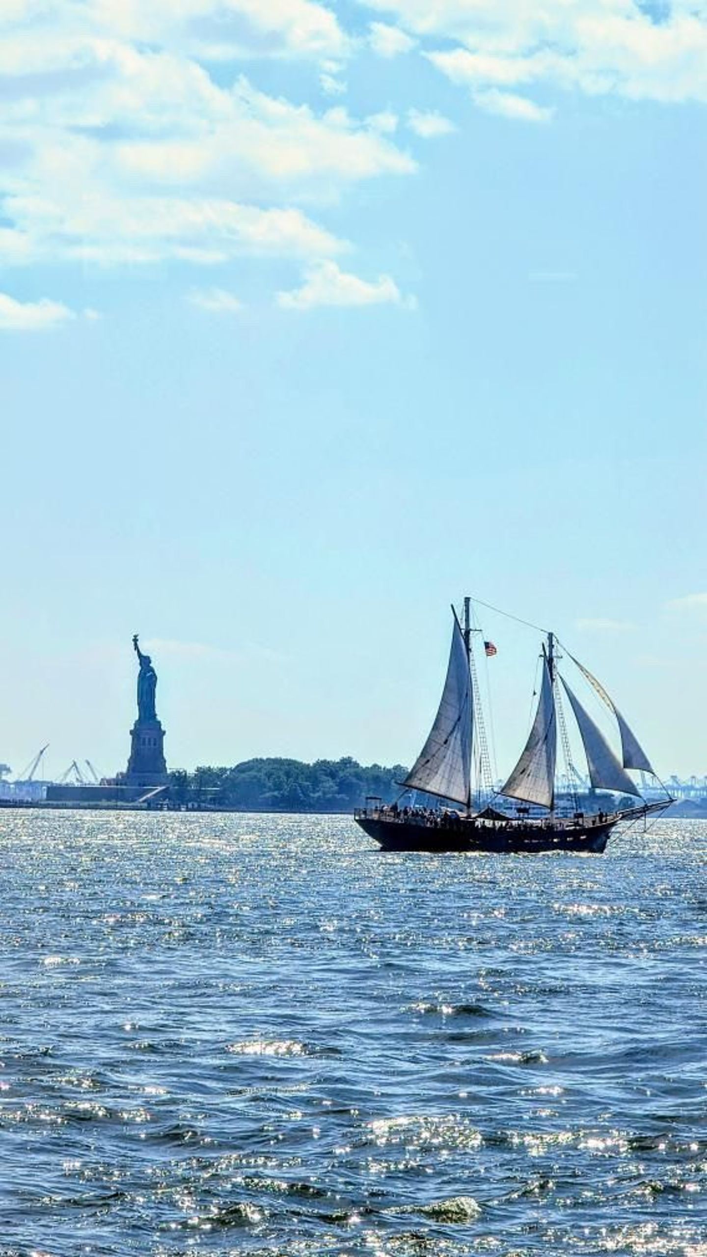 Boat sailing
