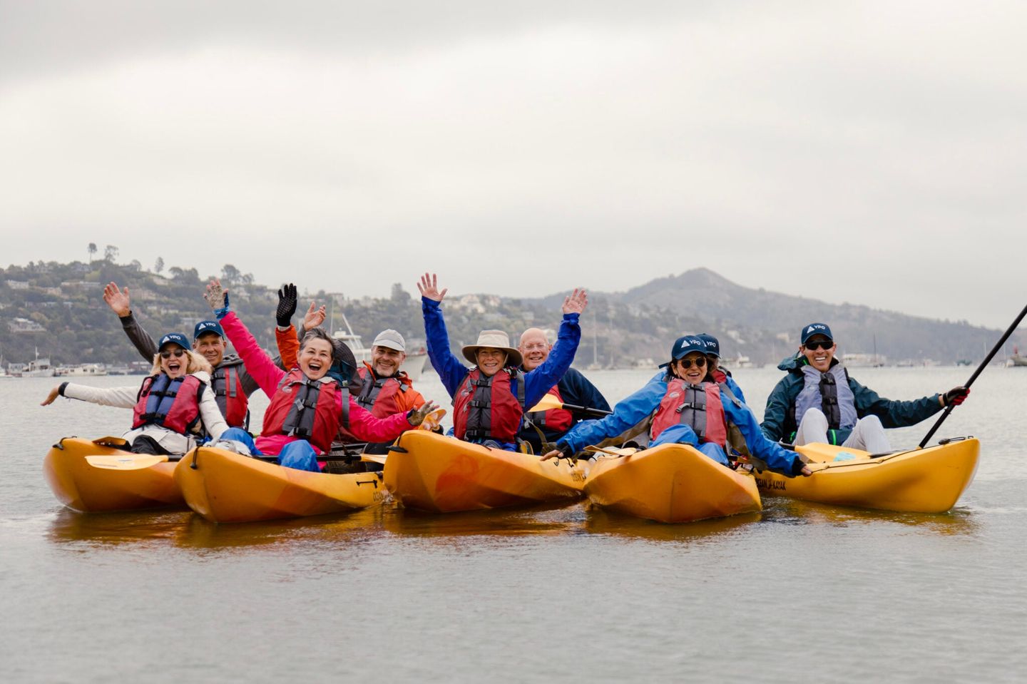 Group kayak photo