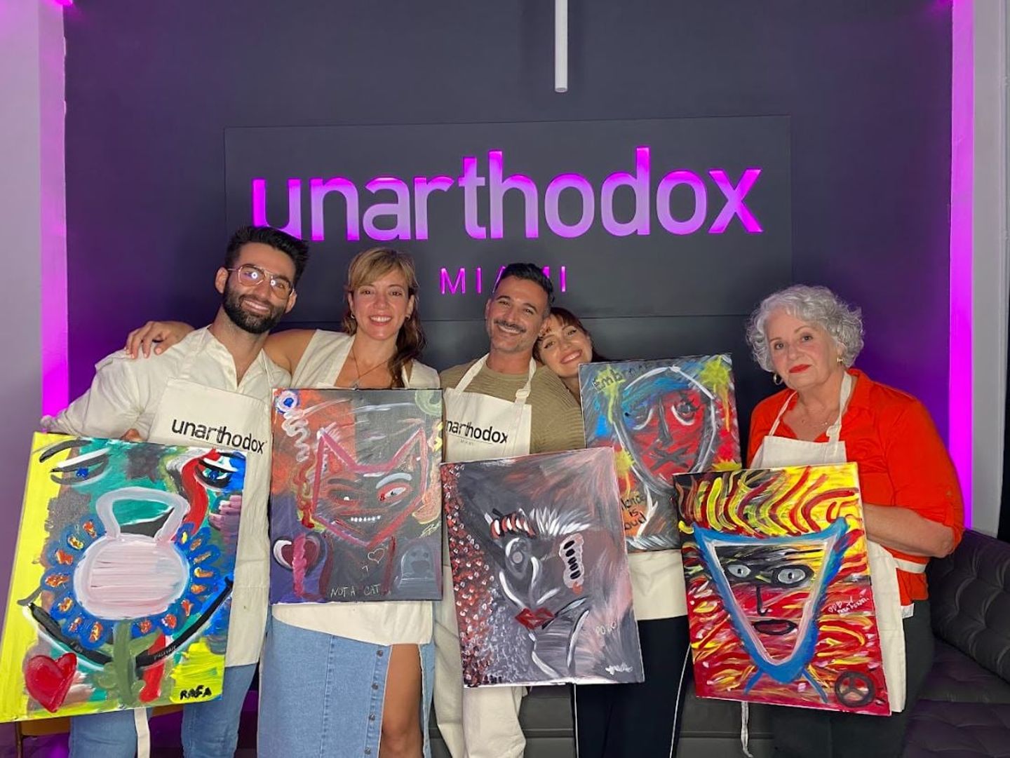 Group Art Painting Experience