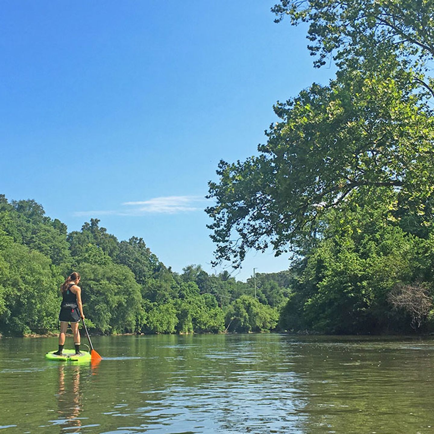 Biltmore Estate Paddleboarding Tour