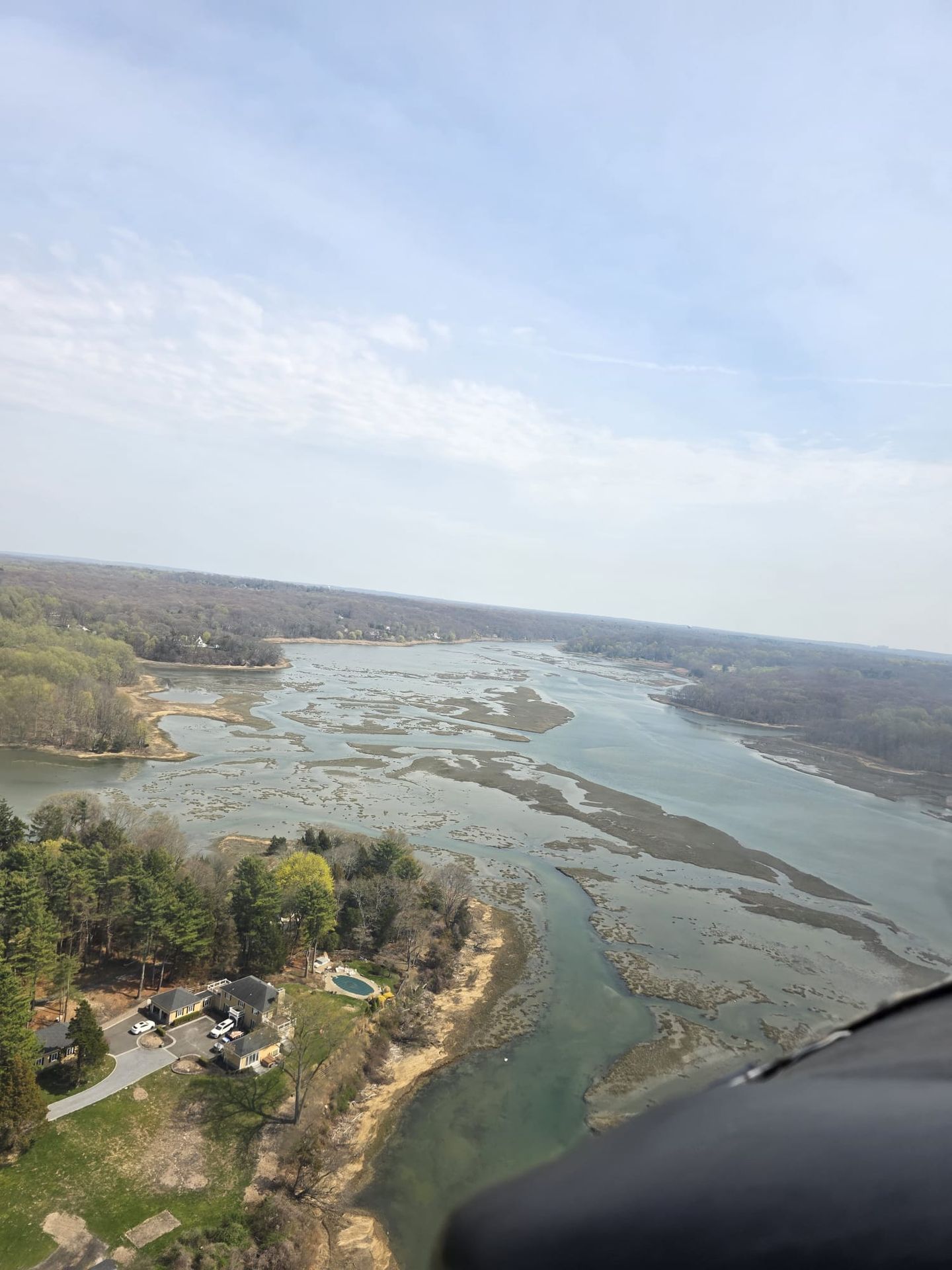 Views from plane