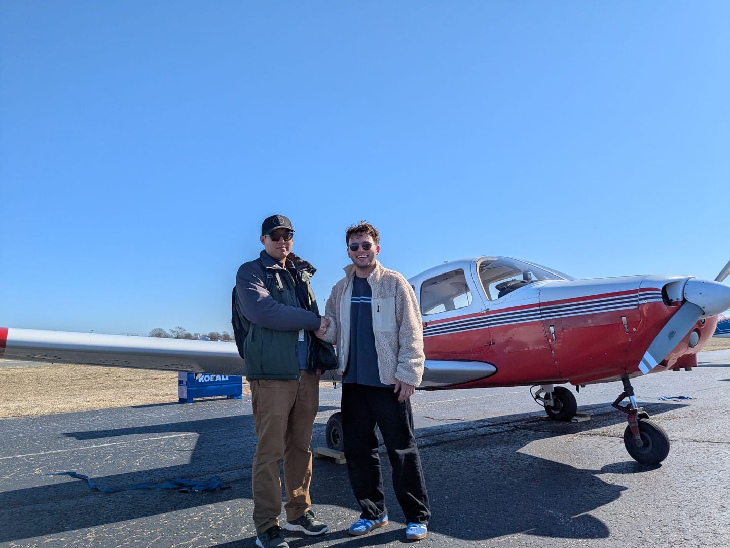 Photo with plane