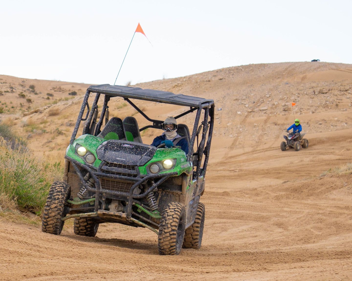 UTV driving