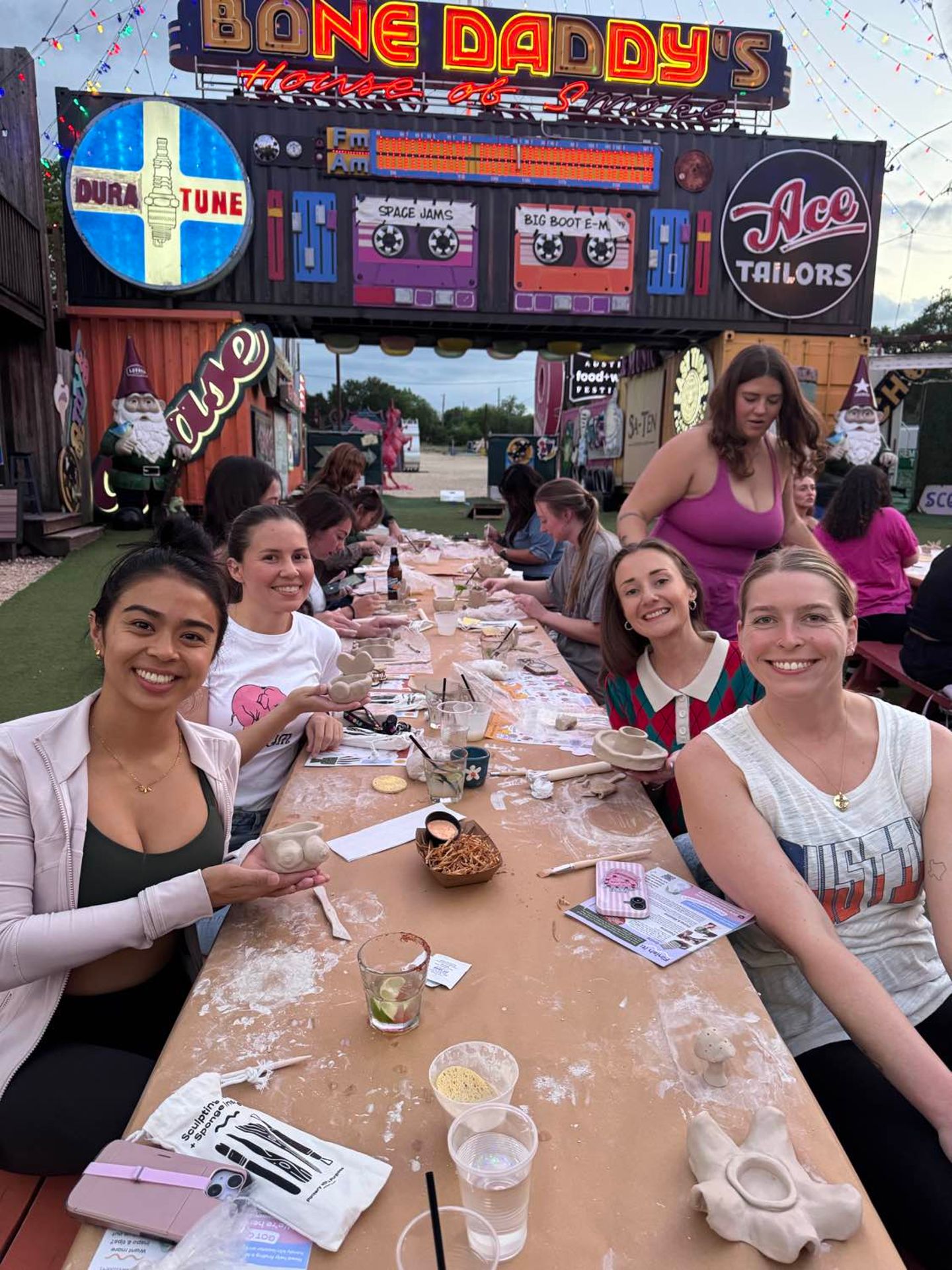 Pottery class in Austin