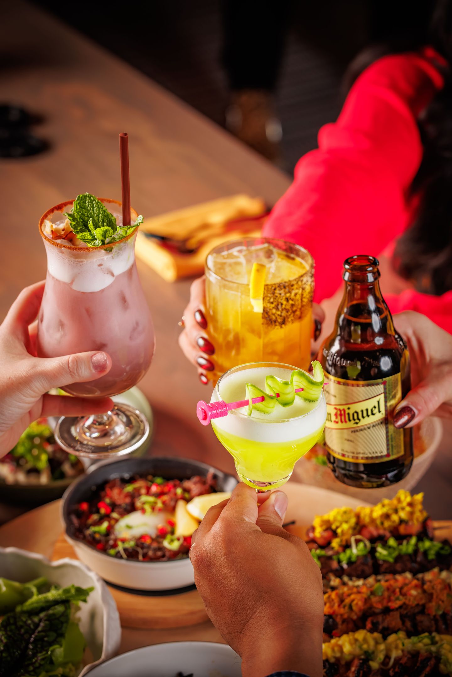 Dinner with Drinks