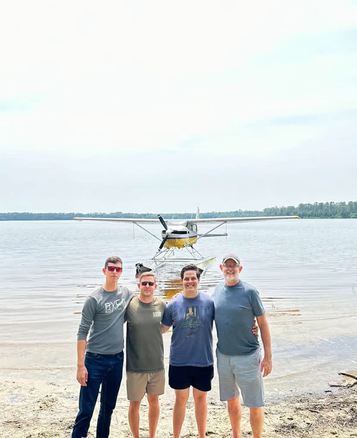 Group with seaplane