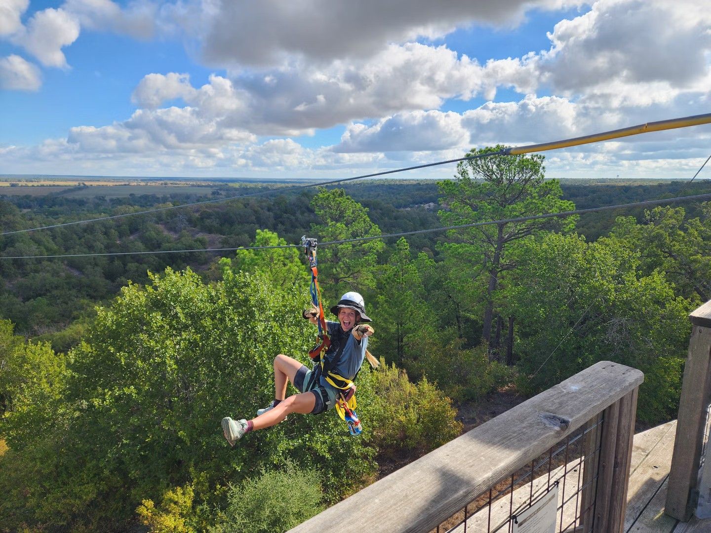 Lost Pines Full Zipline Tour