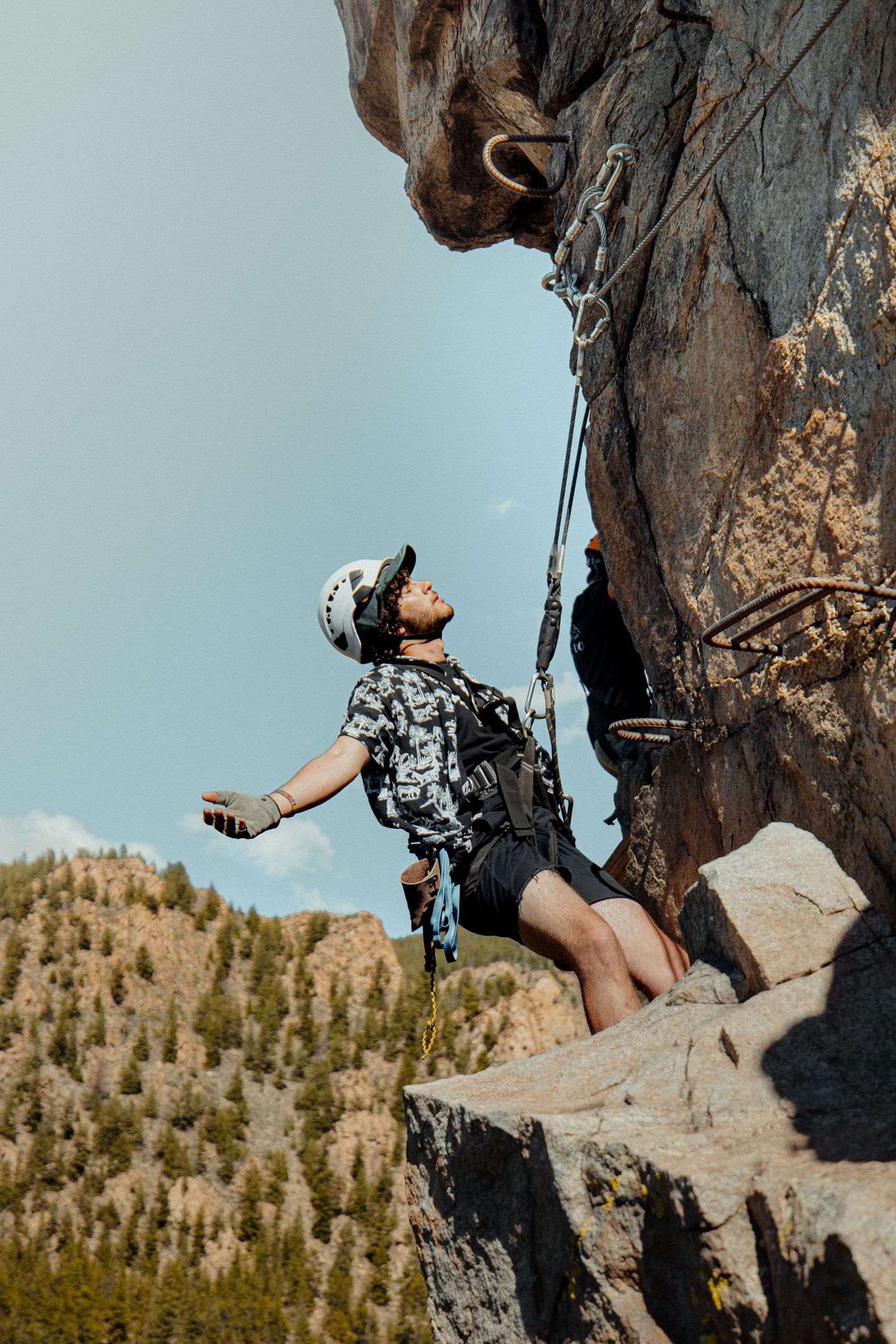 Climbing Mount Blue Sky