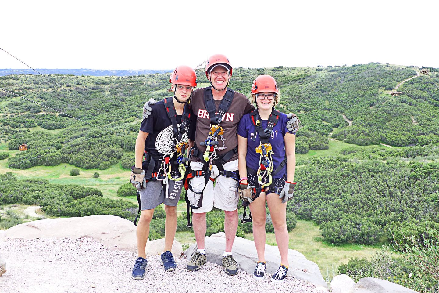 Family Ziplining
