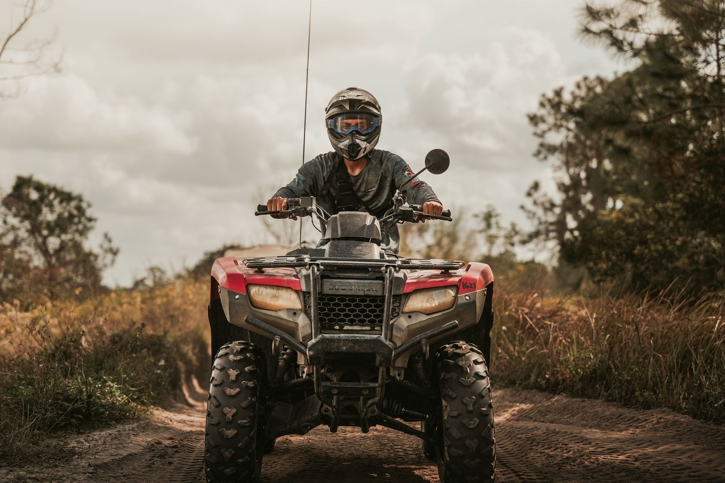 Driving an ATV