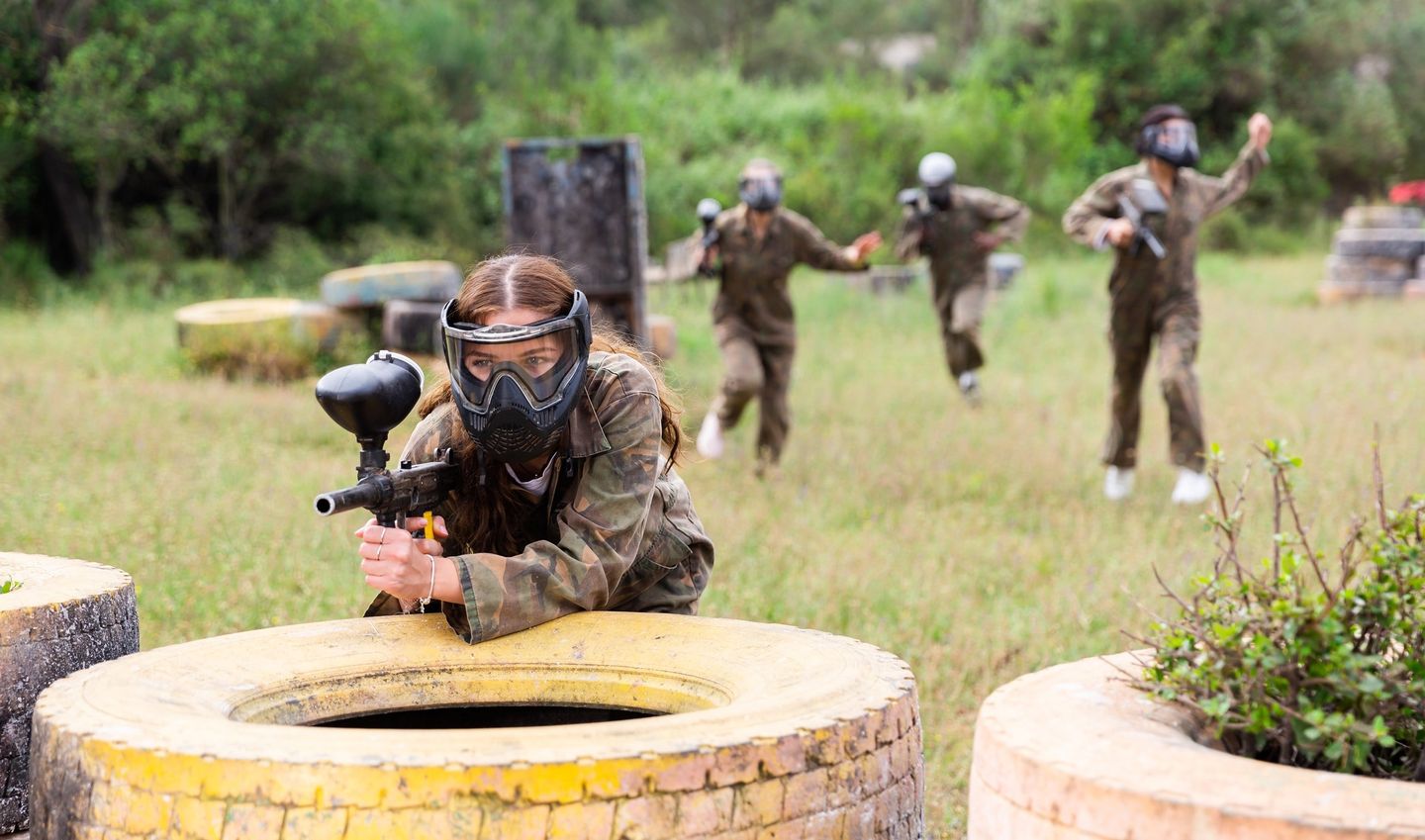 Paintballing