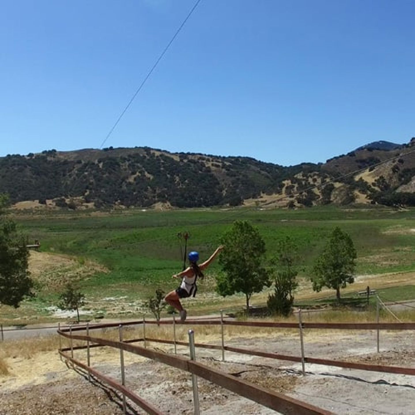 Zip Line near Santa Barbara