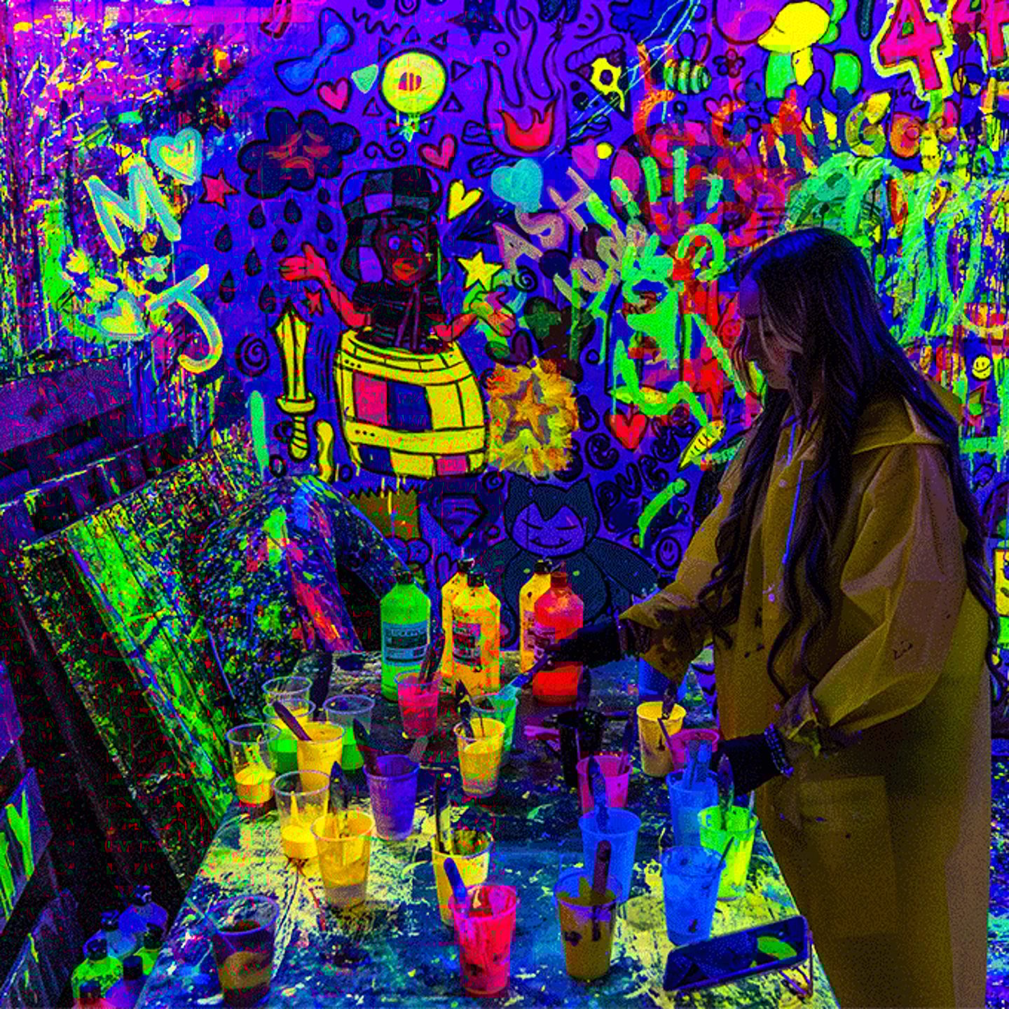 Painting Without Lights