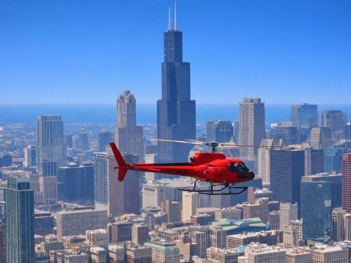 Lakefront Landmarks Helicopter Tour