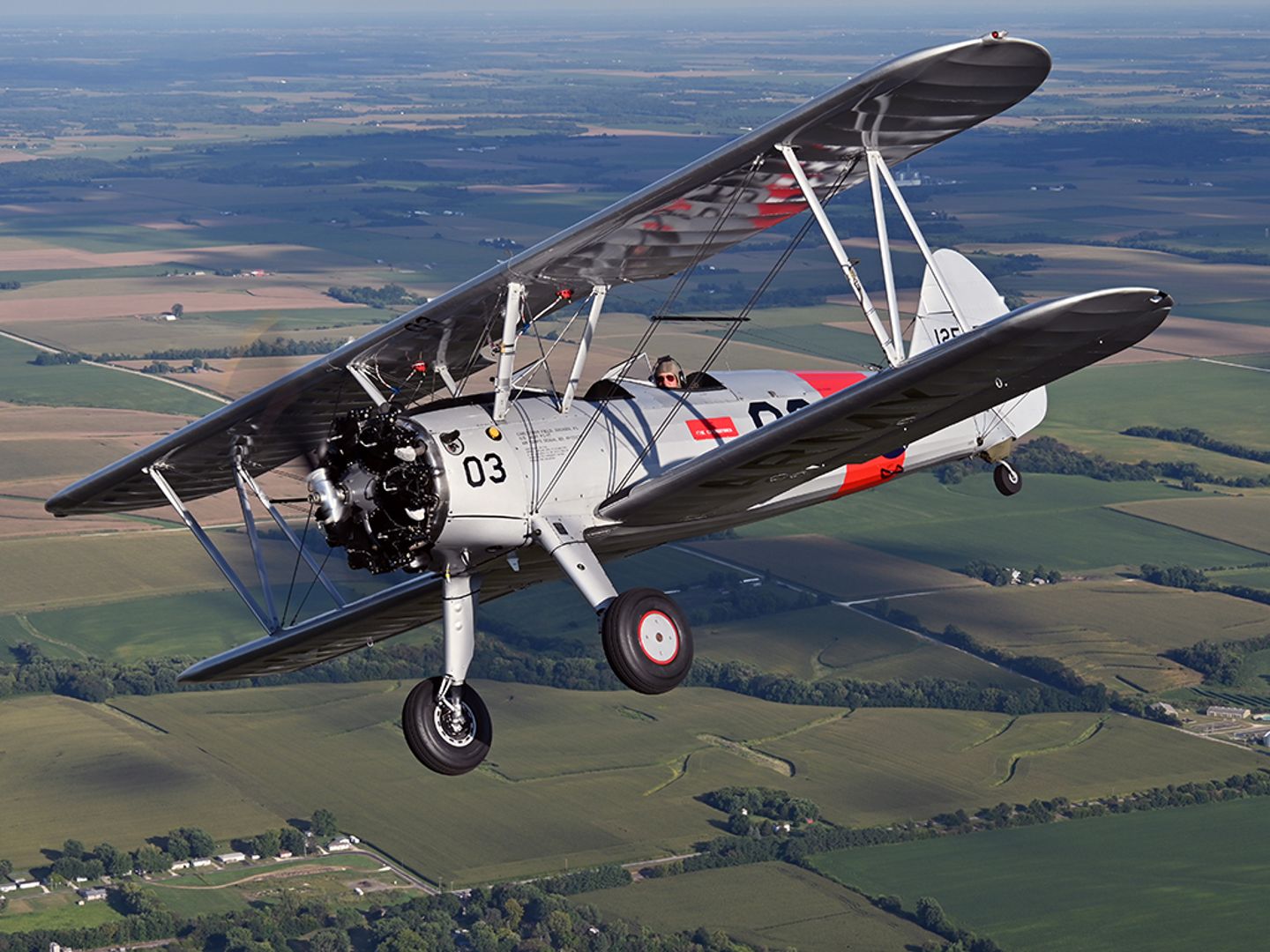 Biplane Flight