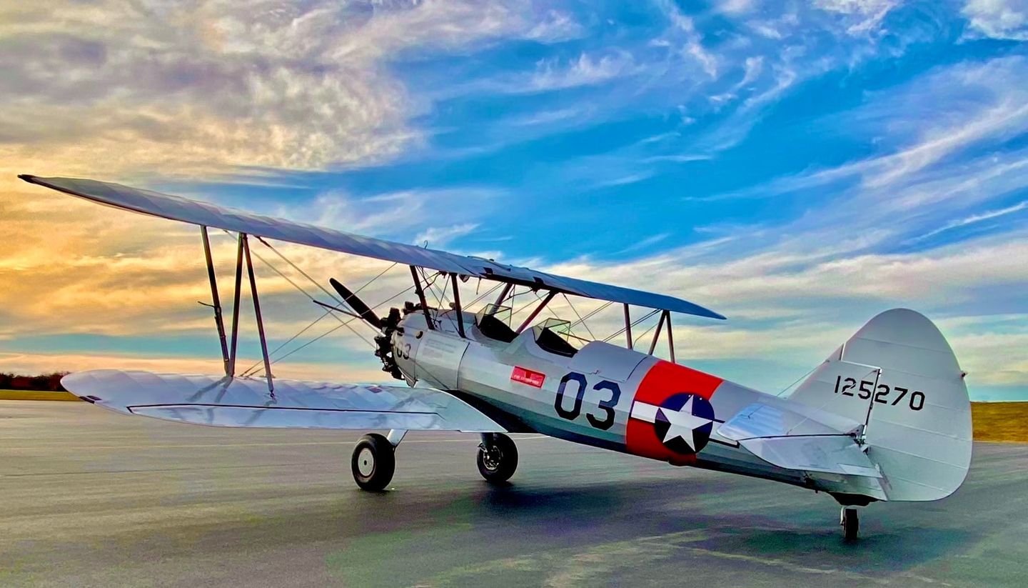 WWII Biplane Ride