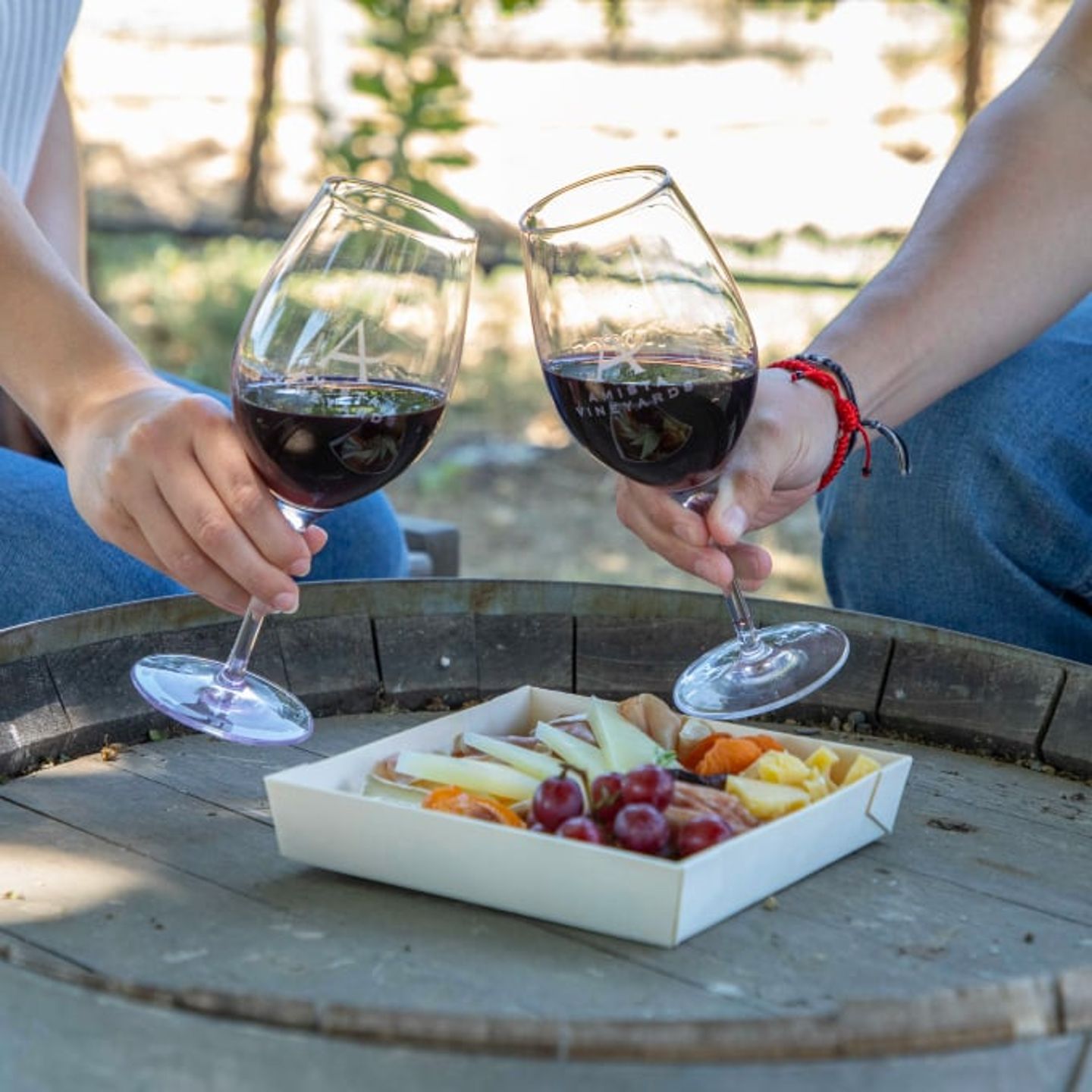 Wine and charcuterie