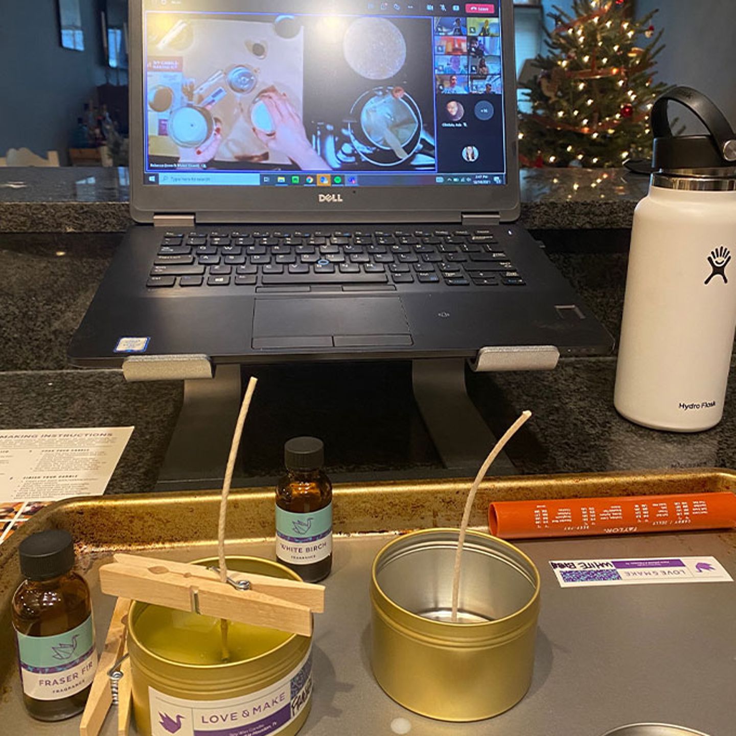 Virtual Candle Making Class