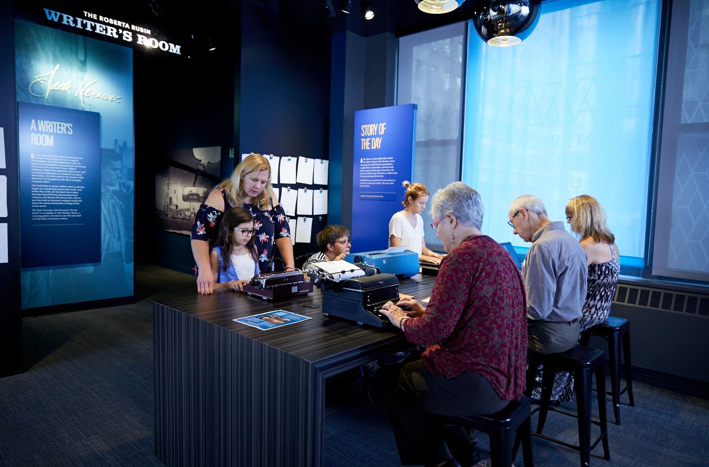 Families at Museum