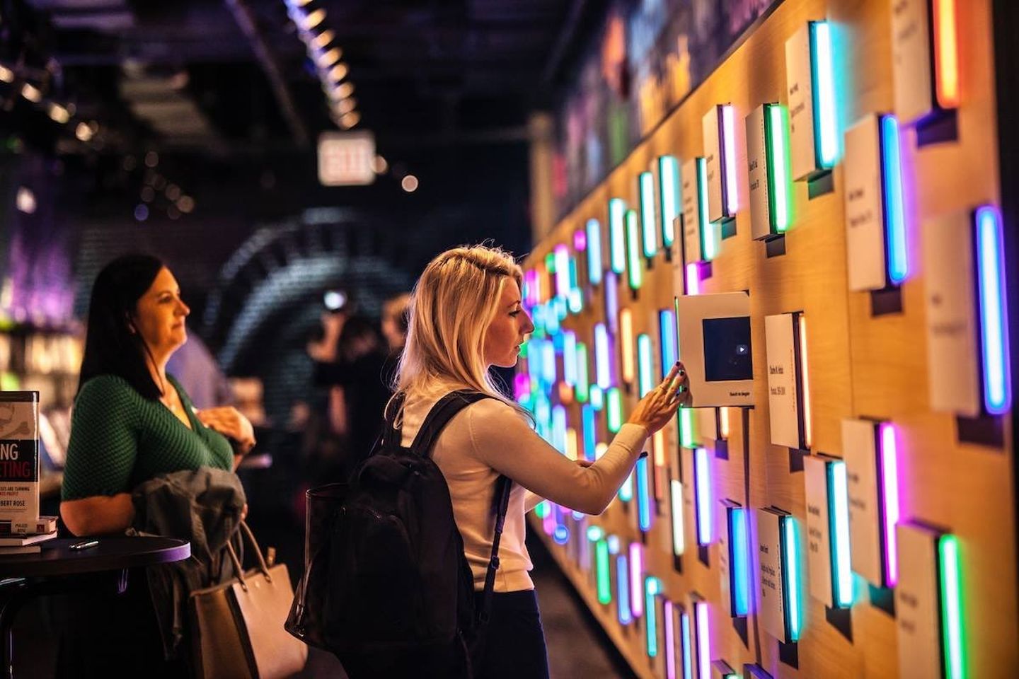 Museum Wall of Books