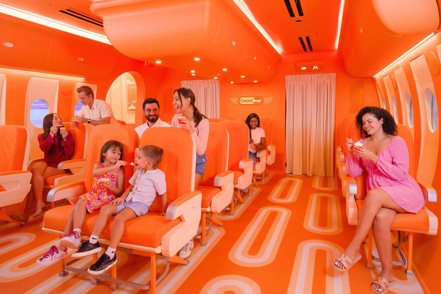 Ice Cream in a Plane