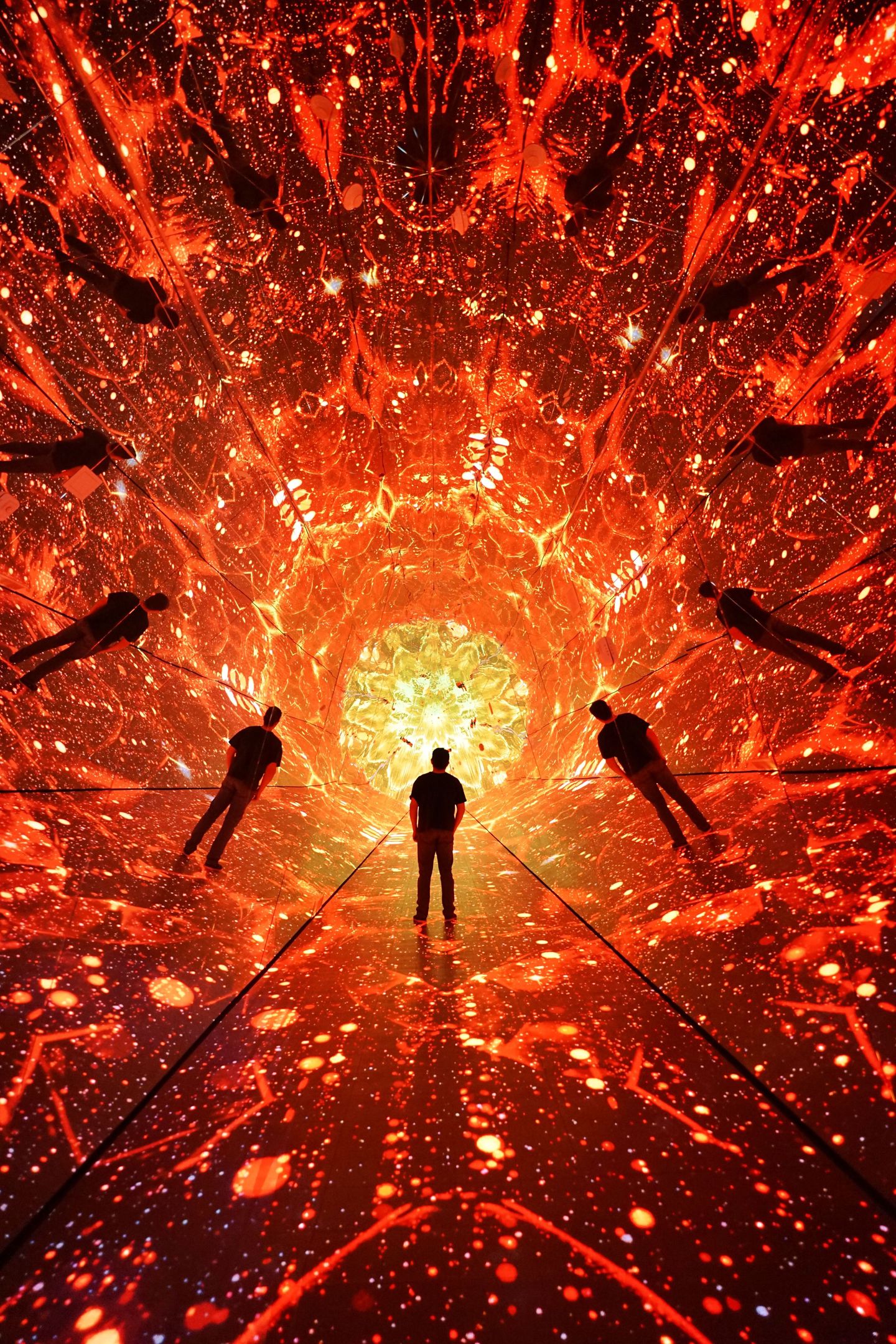 Orange Infinity Room