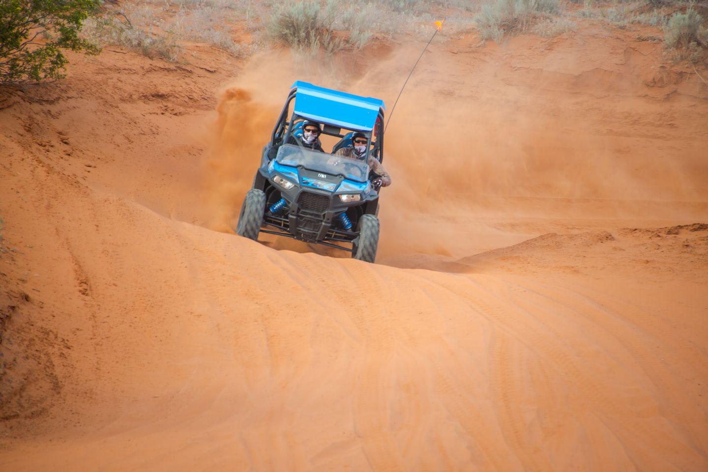 ATV in dunes