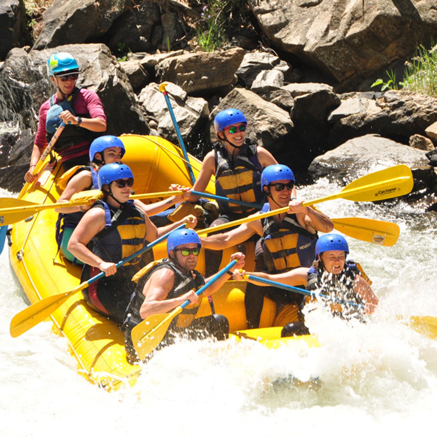 Half Day Rafting Rocky Mountains