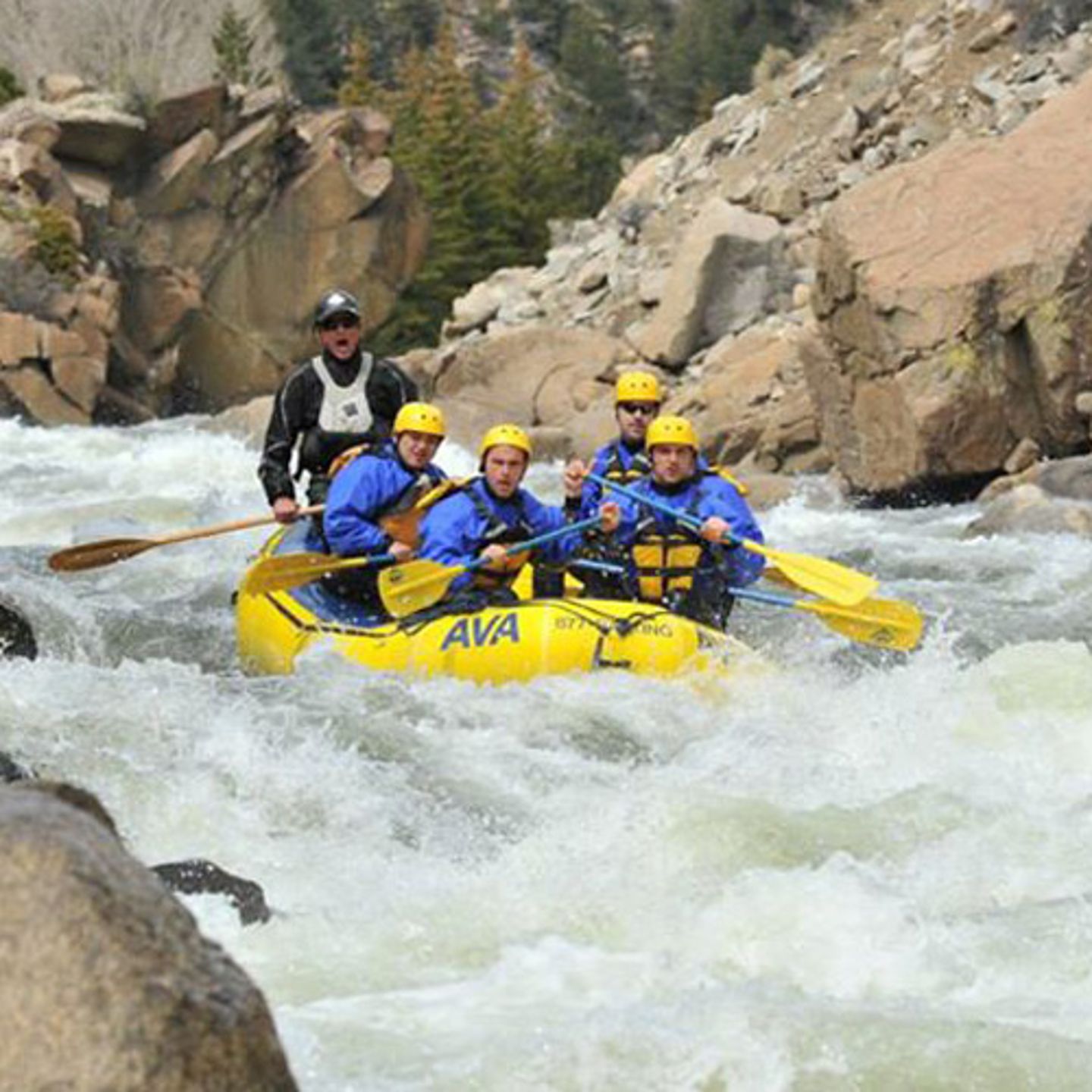 Zipline and Rafting tour near Denver