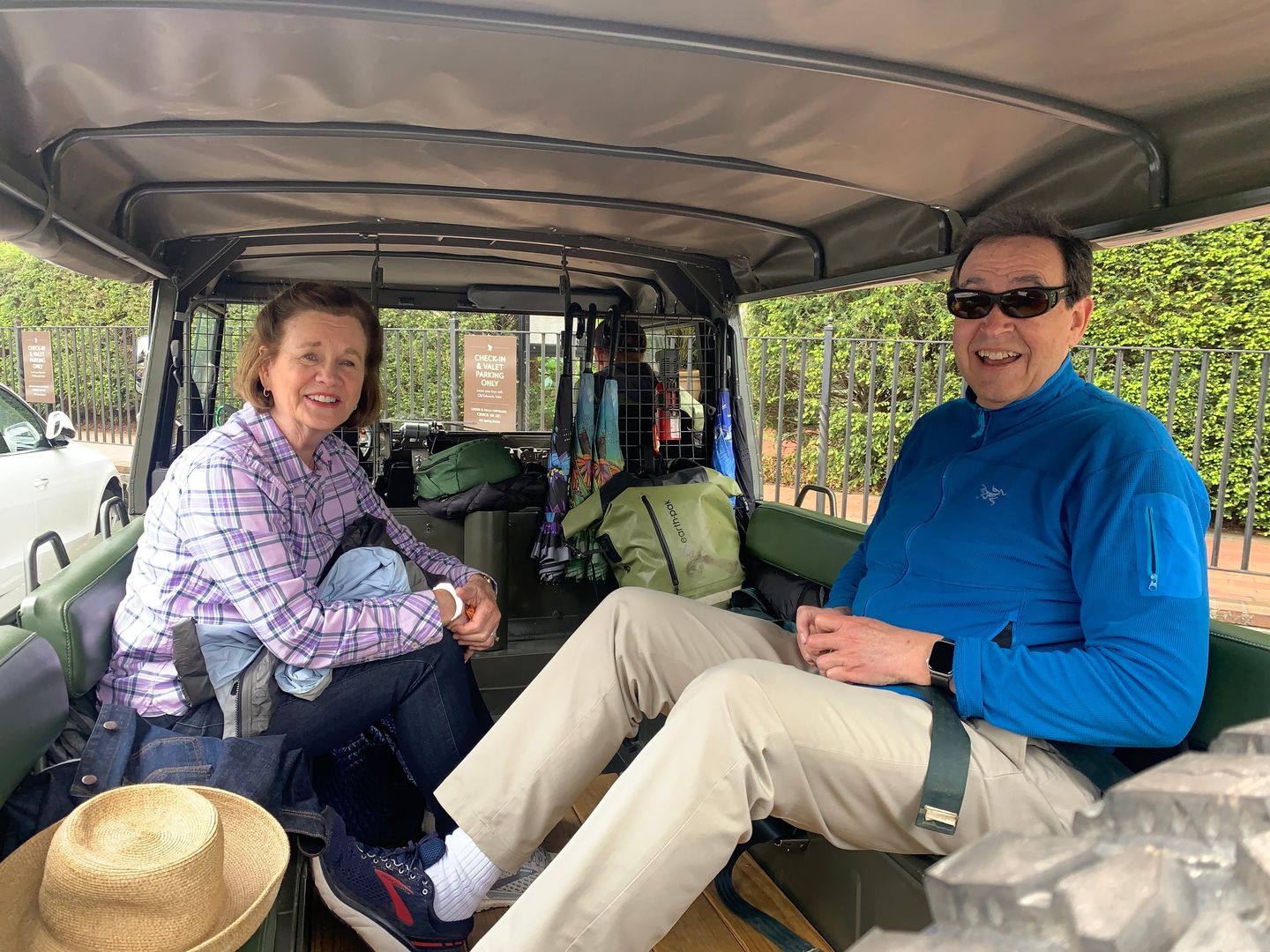 Couple on tour