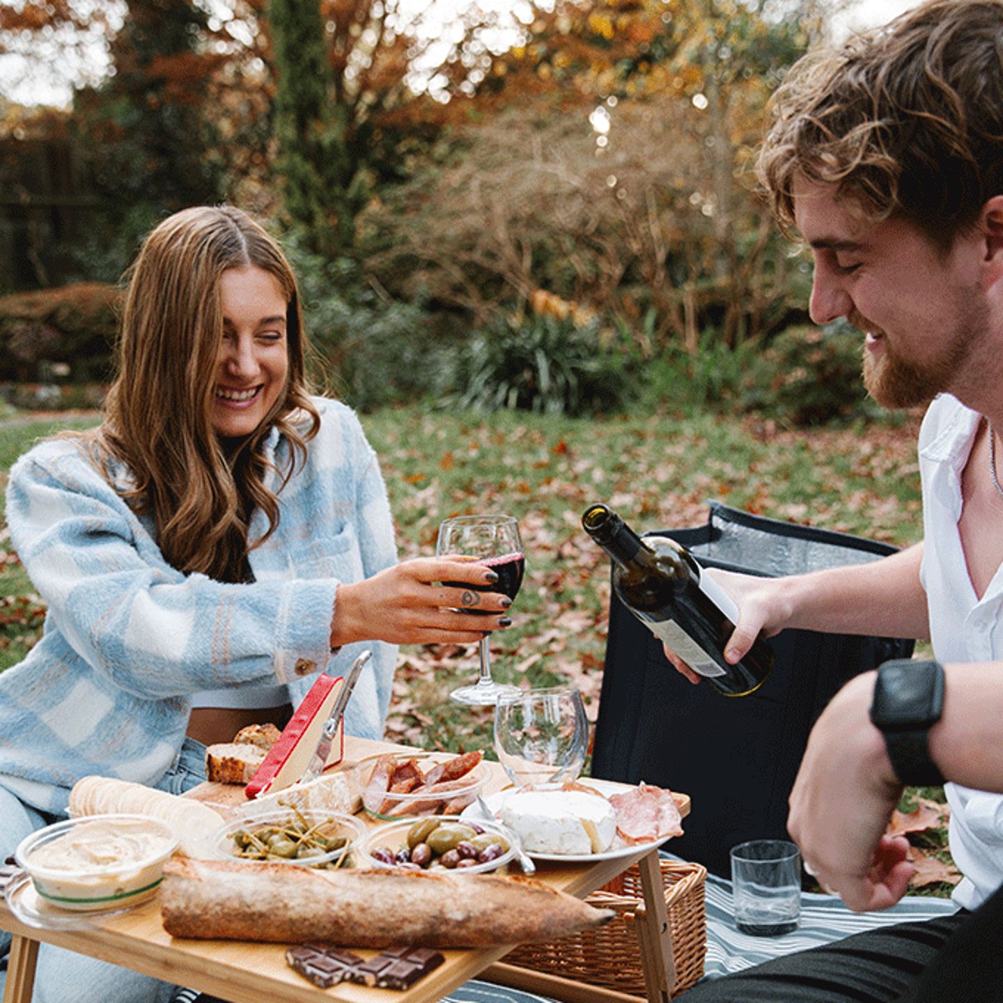 Couple at Picnic