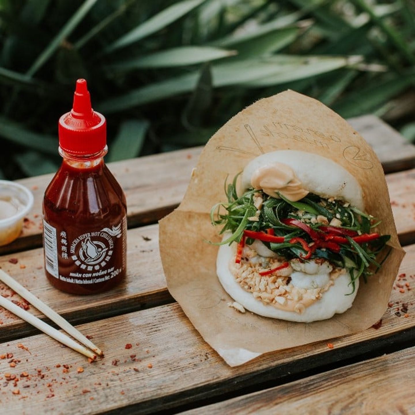 Bao Bun with Sauce