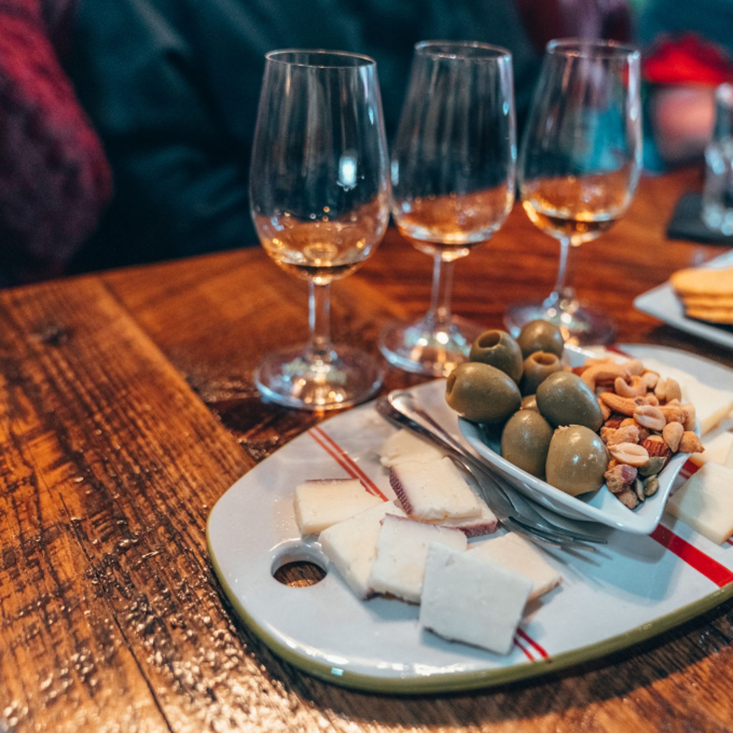 Wine with food