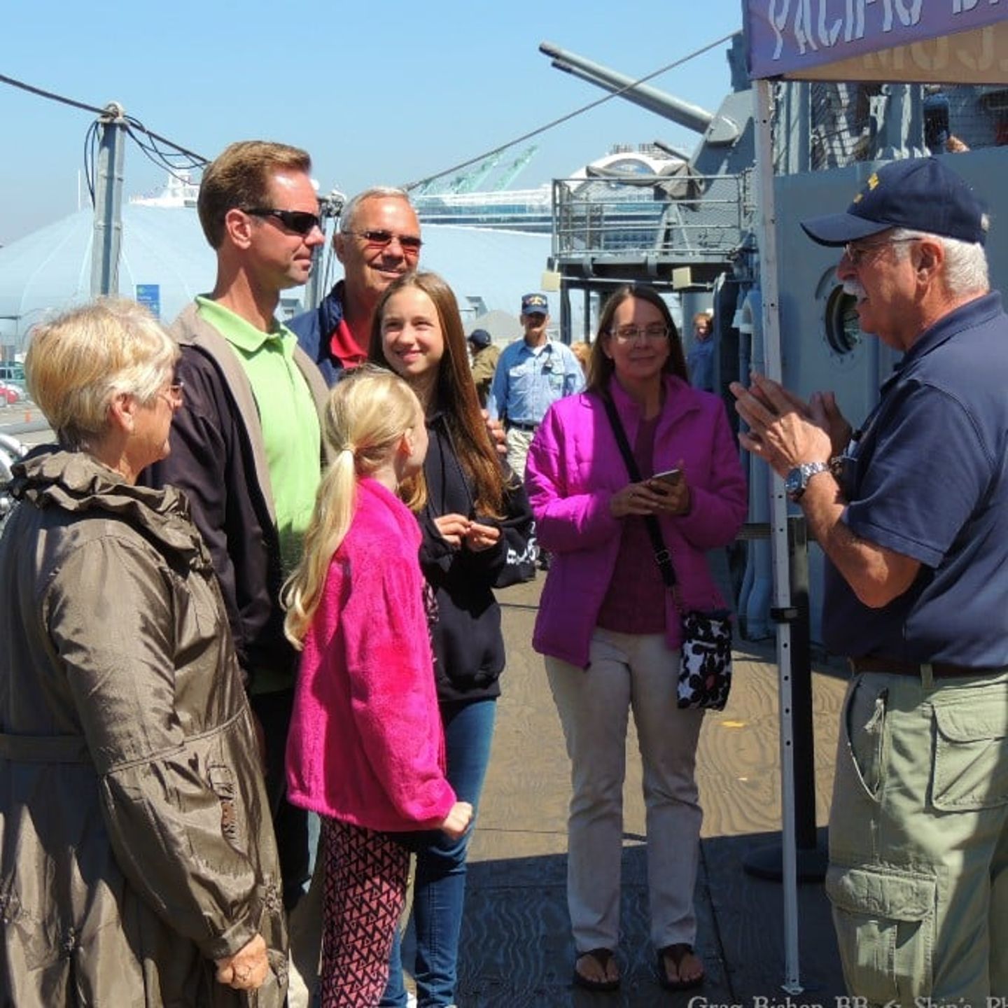 USS Iowa Tour