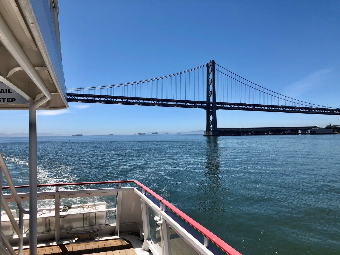 Bridge from boat