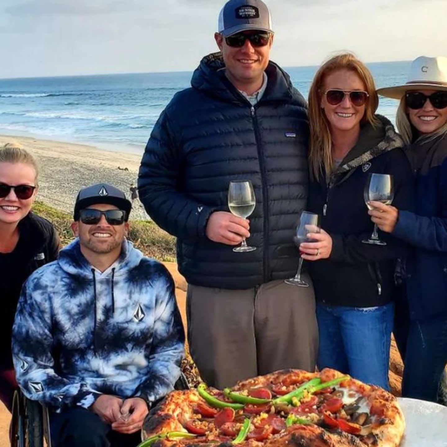 Beach Pizza Party