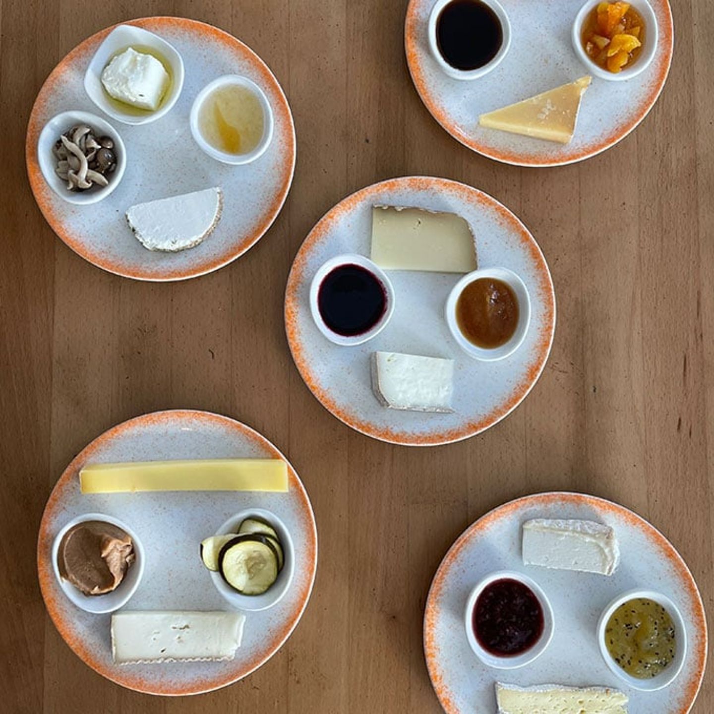 Unique Cheese Tasting