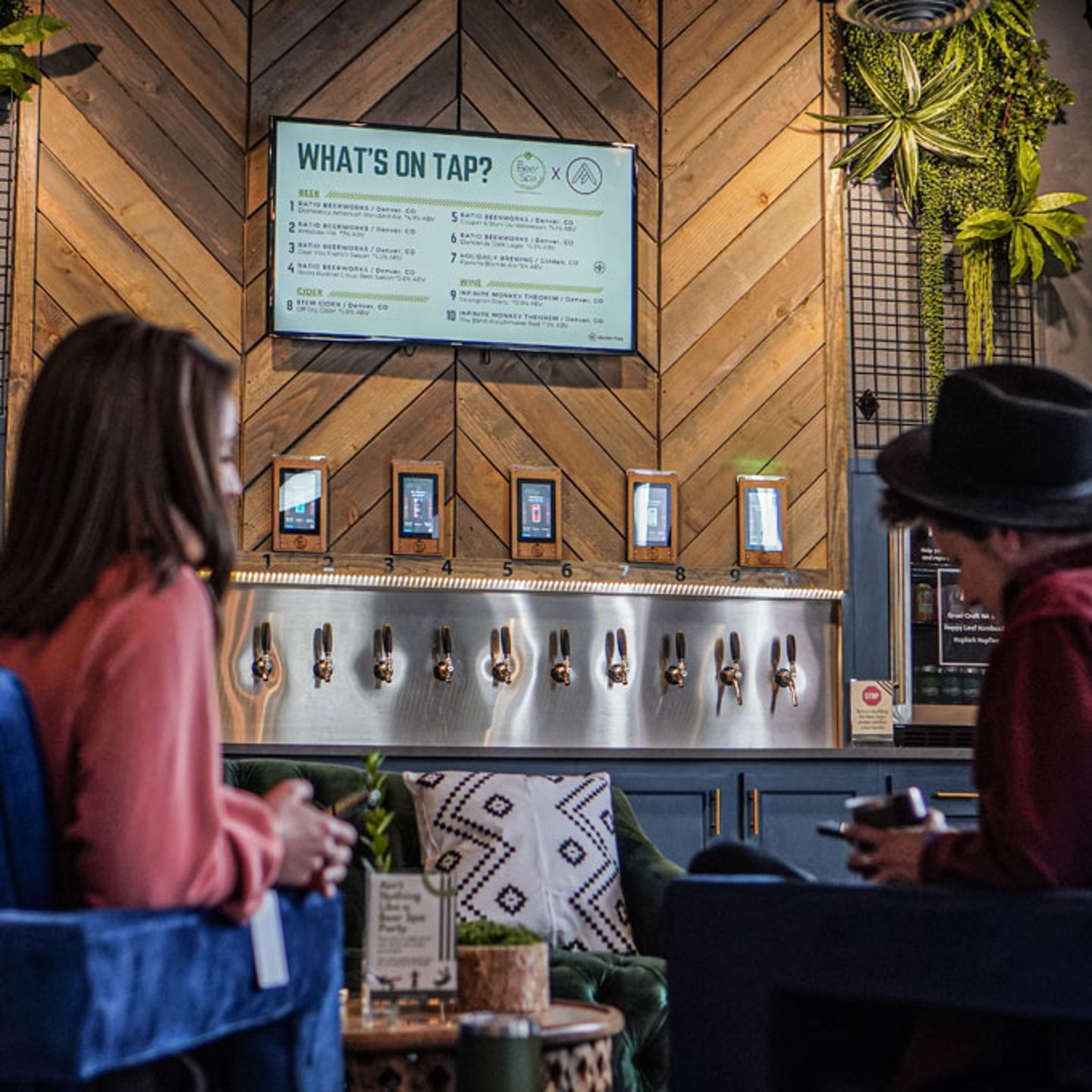 Beer on Tap at Beer Spa