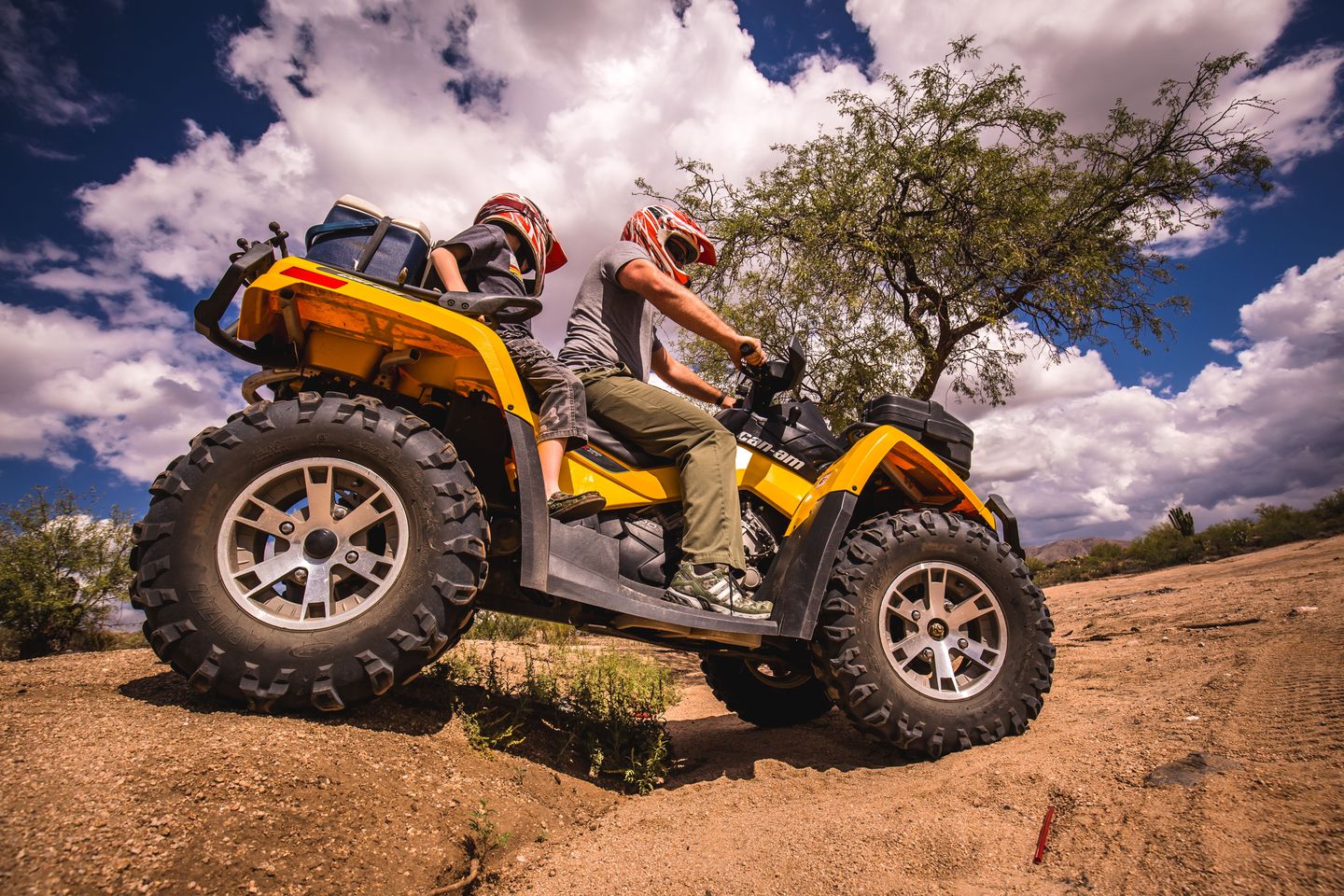 ATV off roading