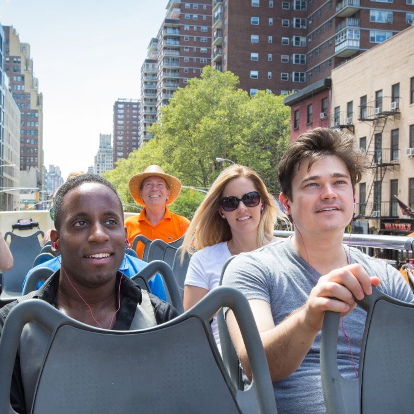 Group on bus